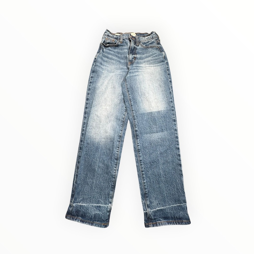 Universal Thread Jeans Womens 00R‎ Blue Vintage Straight High Rise Medium Wash